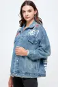 TB-23 DULCEBE Bear Denim Jacket