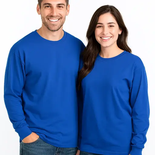 DT-5710- Heavyweight Drop-Shoulder Long Sleeve Tee