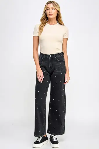 DB-STJ-D709 Lady’s Low-Rise Relaxed Jean