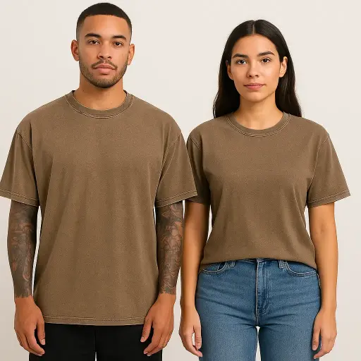 DT-5706- Vintage Washed Cotton T-Shirt